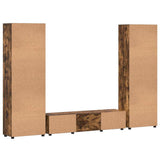 TV Cabinet Set FLORIN 3 pcs Smoked Oak Engineered Wood 3397999