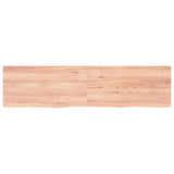 Table Top Light Brown 160x40x cm Treated Solid Wood Oak 3156383