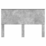 Headboard with Headboard Concrete Grey 150 cm Engineered wood 887751