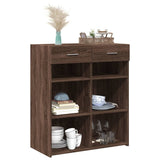 Sideboard Brown Oak 80x42.5x93 cm Engineered Wood 3281482