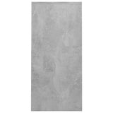 Notebook Desk Concrete Grey 102.5x35x75 cm Engineered Wood 808345