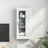 Wooden Cabinet White 50 x 29 x 100 cm Engineered Wood 880221