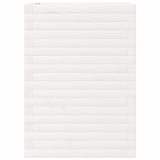 Garden Planter White 50x50x68.5 cm Solid Wood Pine 3282465