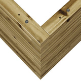 Garden Planter 50x50x68.5 cm Impregnated Wood Pine 3282468