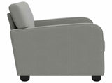 Armchair Dark Grey Velvet 42043452