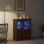 Sideboard Brown Oak 81x37x100 cm Engineered Wood 3318623