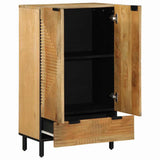 Highboard Brown 60x33x100 cm Solid Wood Mango 4017750