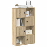 Bookcase Sonoma Oak 60x24x101.5 cm Engineered Wood 860393