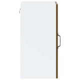 Kitchen Wall Cabinet with Glass Door Porto Brown Oak 854014