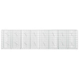 Gabion with 5 mm Wire and 5x10 cm Mesh 400x10x100 cm 3464450