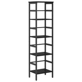 Bookshelf Black Oak 40 x 29.5 x 149 cm Engineered Wood 883910