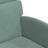 Dining Chairs with Wheels 2 pcs Sea green 58 x 65 x 98 cm 42017883