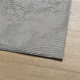 Rug IZA Short Pile Scandinavian Look Grey 200x280 cm 375455