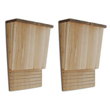 Bat House 22 x 12 x 34 cm Set of 2 41293