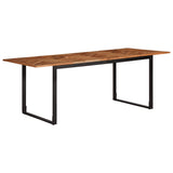 Dining Table 200x100x75 cm Solid Wood Acacia 373620