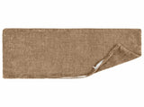 Cushion with Pillow HEERLEN 6 pcs Brown Chenille Fabric 923938