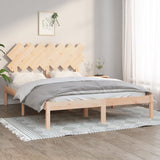 Bed Frame without Mattress 140x190 cm Solid Wood 3104848