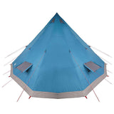 Tipi Tent with Roof Blue 560 x 560 x 300 cm Taffeta 42000982