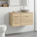 Bathroom Cabinet In-between Sonoma Oak 30 x 44.5 x 50 cm 890376