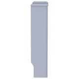 MDF Radiator Cover Grey 205 cm 325553
