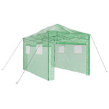 Greenhouse with Pop-up Frame Green 280 x 410 x 315 cm Iron 42006642