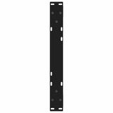 Coffee Table Legs 2 pcs Black 50x cm Steel 4012684
