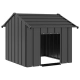 Dog House with Roof 85x107x81 cm Galvanised Steel 4100913