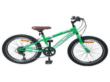 Mountain Bike 24'' 6-Speed for 8-12 Years Old Green 42009749