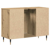 Bathroom Cabinet Artisan Oak 80 x 33 x 60 cm Engineered Wood 873893