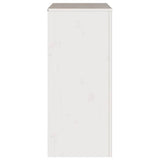 Chest of Drawers with Drawer Drammen White 76.5 x 40 x 91 cm 42003053
