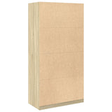 Wardrobe Sonoma Oak 100x50x200 cm Engineered Wood 3307803