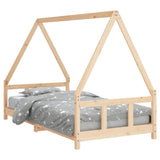 Kids Bed Frame 90x190 cm Solid Wood Pine 834462
