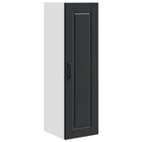 Wall Cabinet PORTO Black 30 x 31 x 100 cm Engineered Wood 885456