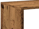 Room Divider Bookcase Old Wood 102x29x103.5 cm Engineered Wood 858055