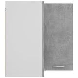 Hanging Corner Cabinet Lyon Concrete Grey 57x57x60 cm Engineered Wood 806394