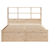 Bed Frame without Mattress 120x200 cm Solid Wood Pine 3323458