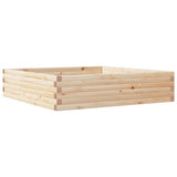 Garden Planter 100x100x23 cm Solid Wood Pine 847208