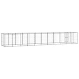 Outdoor Dog Kennel Steel 26.62 m 3082302