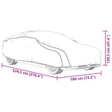 Car Cover for Sedan with Buckle Straps Full Silver XL PEVA 4008953