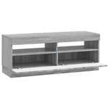 LED TV Cabinet Grey Sonoma Engineered Wood 897431