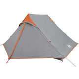 Camping Tent 2-Person Grey Waterproof 4009436