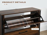 12-Shoe, Two-Door Storage Cabinet - Wood-Effect T3398P344480