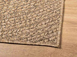 Rug ZIZUR 120x170 cm Jute Look Indoor and Outdoor 364839