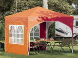 Pop-up Party Tent 192 x 192 x 245 cm Orange 42019833