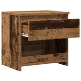 Bedside Cabinets 2 pcs Old Wood 40x30x39 cm Engineered Wood 856407