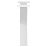 Coffee Table Legs X-Shaped 2 pcs White 50x cm Steel 4012957