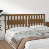 818588 Bed Headboard Honey Brown 185,5x4x100 cm Solid Wood Pine