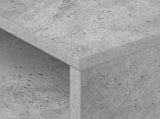 End Table 2 pcs Concrete Grey 40.5 x 40 x 45 cm Engineered Wood 890919