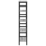 Bookshelf Grey Sonoma 40 x 29.5 x 149 cm Engineered Wood 883913
