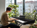 GPPD01-203 88 Key Semi-Weighted Standard Keyboards Digital Piano with Metal Stand, MIDI Bluetooth, 49774231